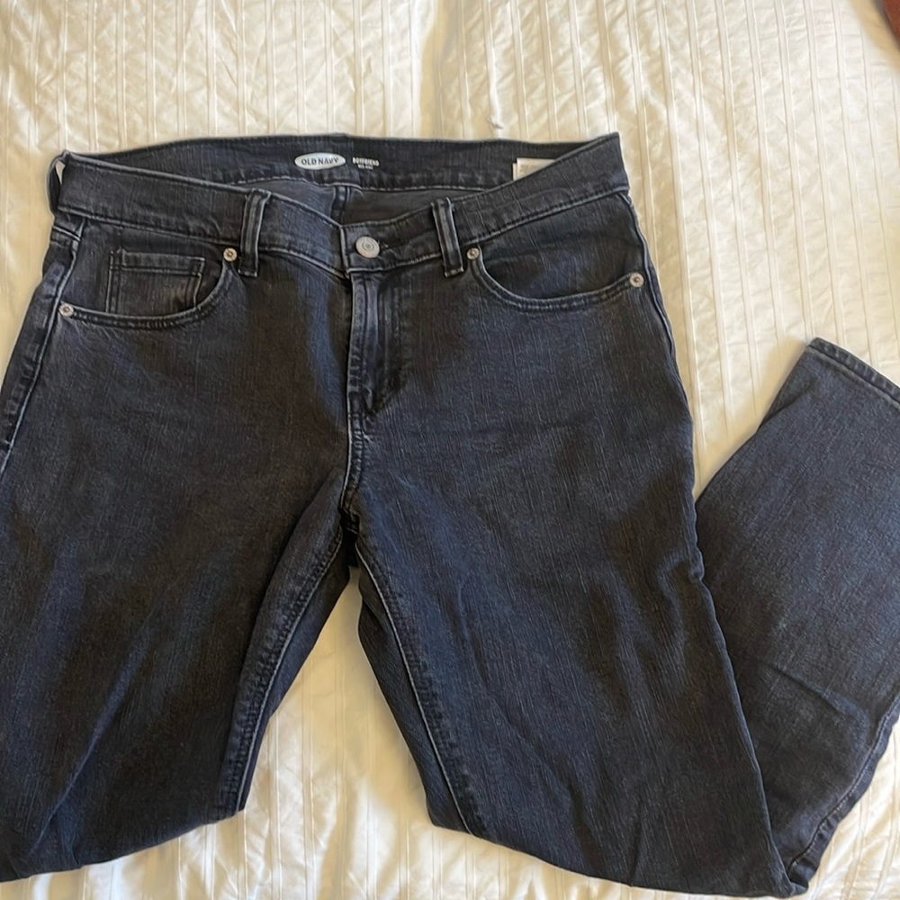 Old Navy Boyfriend Black Jeans